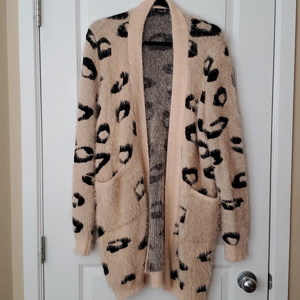 Amaryllis Leopard Cardigan